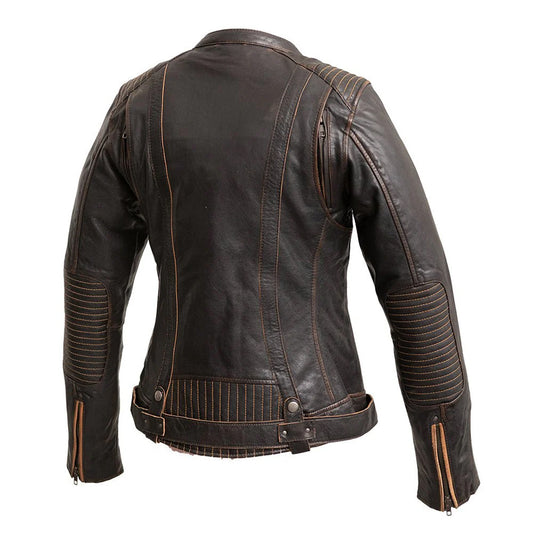 Electra Vixen – women's riding leather jacket | Columbus Leather USA