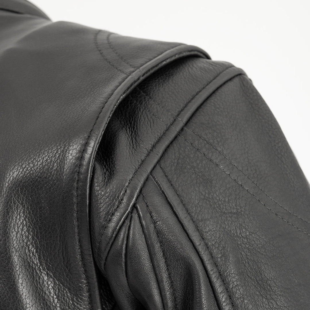 Apex Premium Men's Motorcycle Leather Jacket | Columbus Leather USA