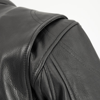 Apex Premium Men's Motorcycle Leather Jacket | Columbus Leather USA