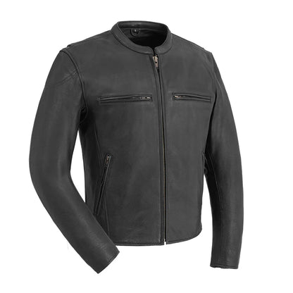 Apex Premium Men's Motorcycle Leather Jacket | Columbus Leather USA