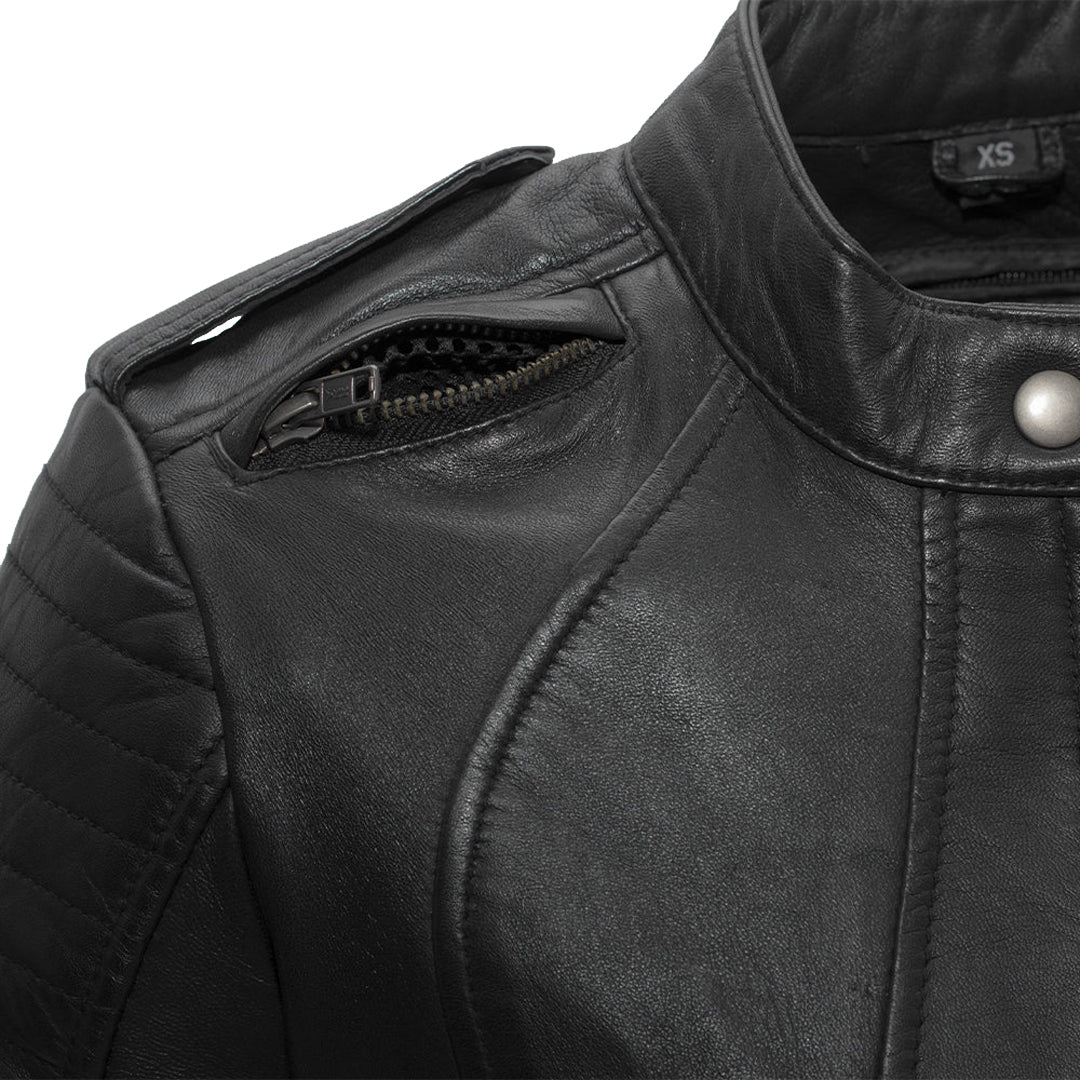 Biker Queen – Women’s Motorcycle Leather Jacket | Columbus Leather USA