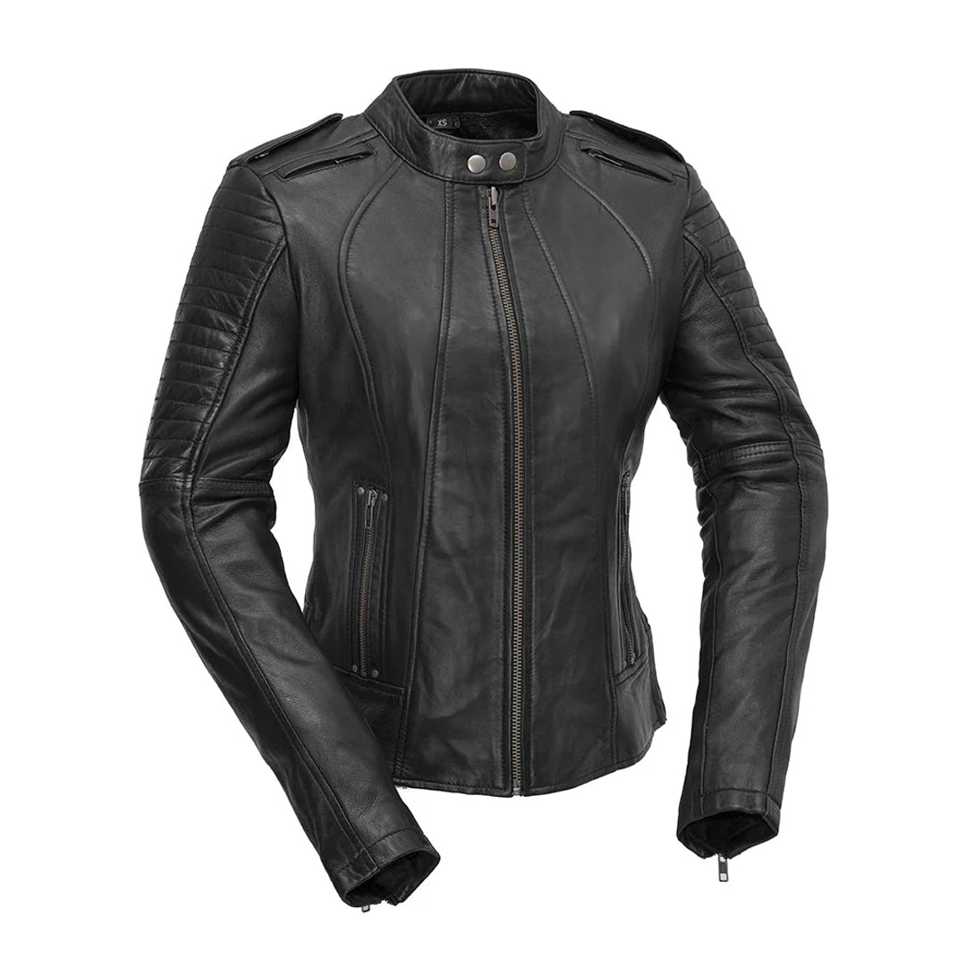 Biker Queen – Women’s Motorcycle Leather Jacket | Columbus Leather USA