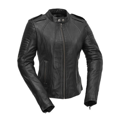 Biker Queen – Women’s Motorcycle Leather Jacket | Columbus Leather USA