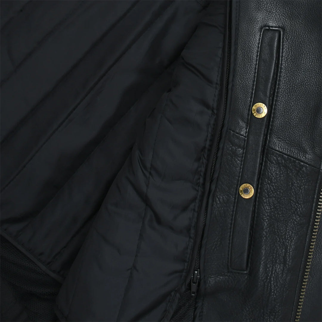 Commander Men’s Motorcycle Leather Jacket | Columbus Leather