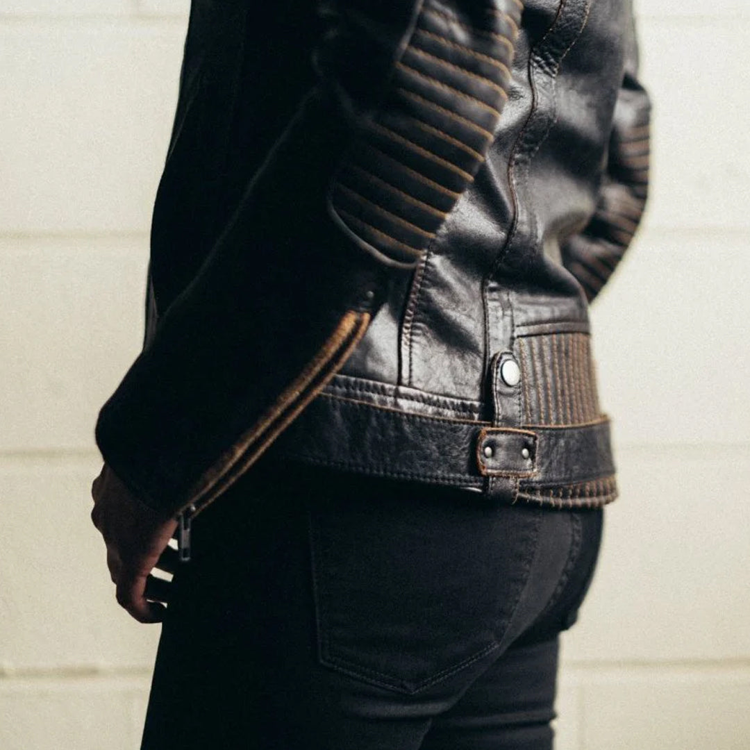 Electra Vixen – Women’s Motorcycle Leather Jacket | Columbus Leather USA