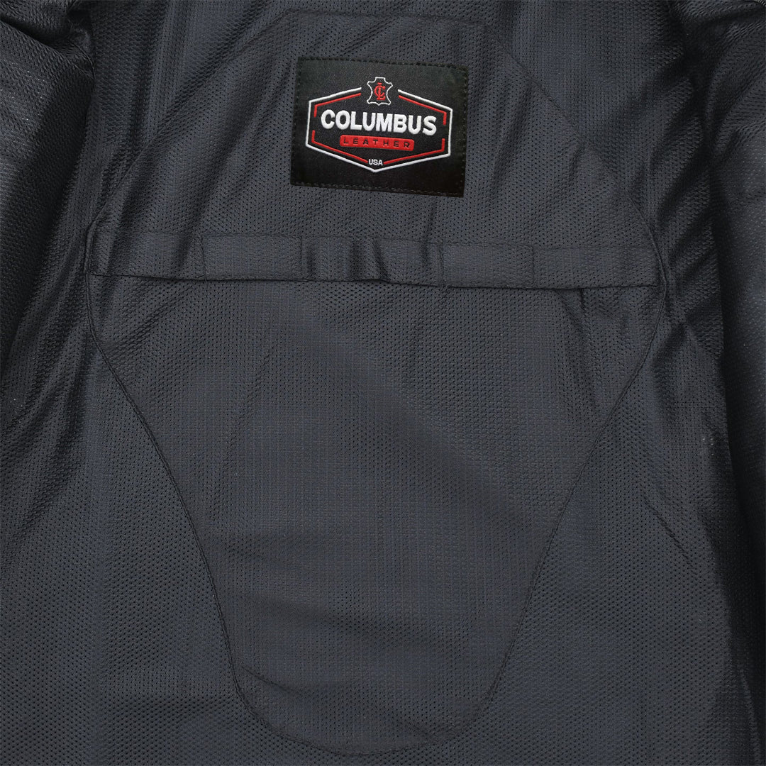 Ghost Rider Men’s Motorcycle Leather Jacket | Columbus Leather USA