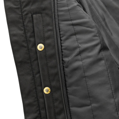 High Voltage Men’s Motorcycle Leather Jacket – Columbus Leather