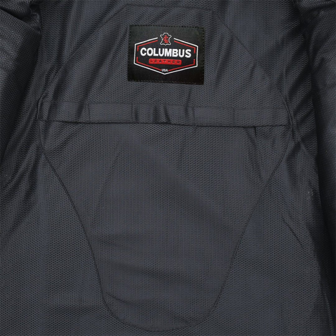 High Voltage Men’s Motorcycle Leather Jacket – Columbus Leather