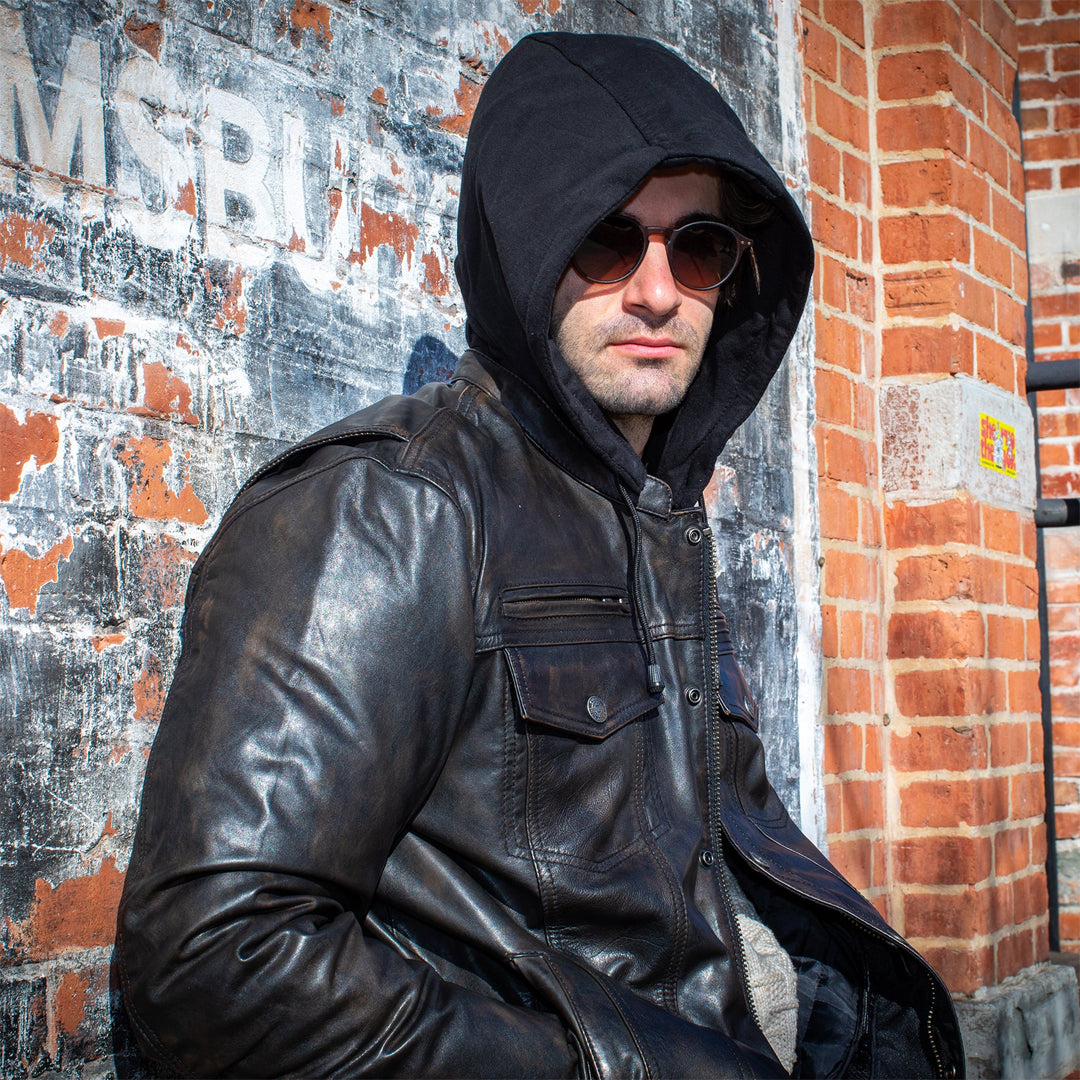 Predator Men’s Motorcycle Leather Jacket | Columbus Leather