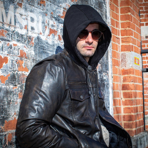 Predator Men’s Motorcycle Leather Jacket | Columbus Leather