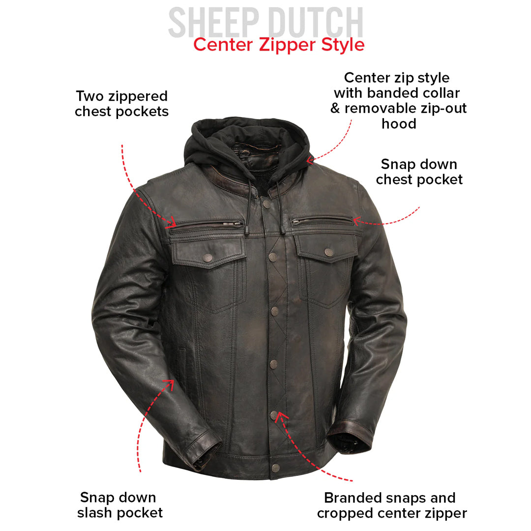 Predator Men’s Motorcycle Leather Jacket | Columbus Leather