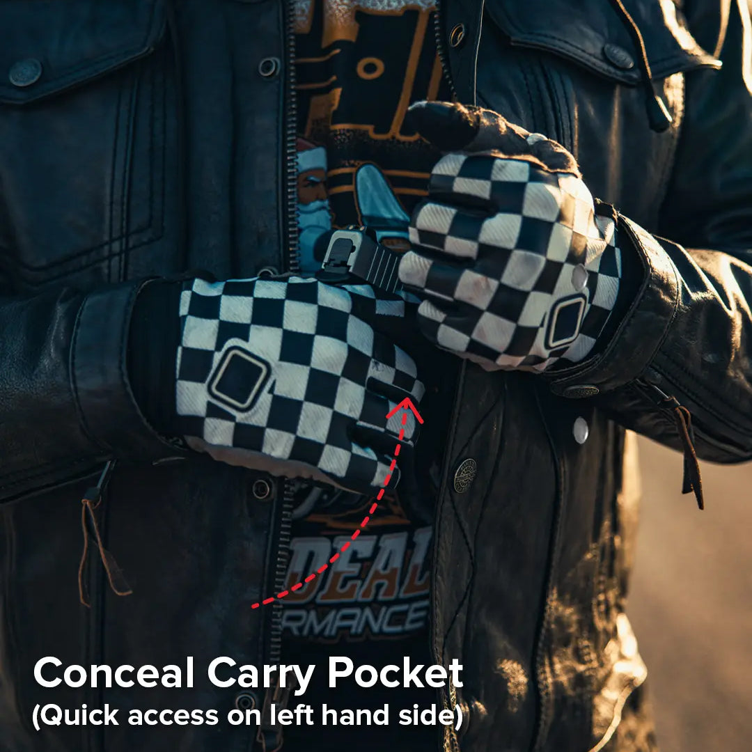 Predator Men’s Motorcycle Leather Jacket | Columbus Leather