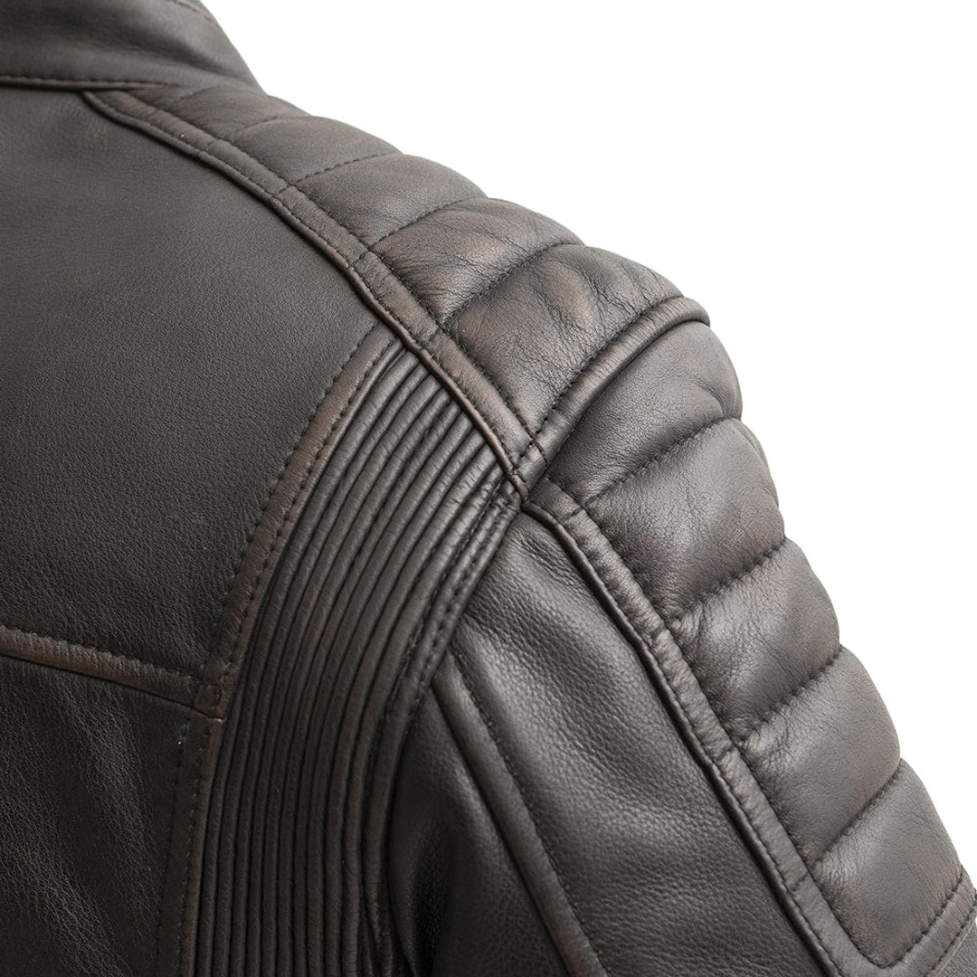 Sentinel Men’s Motorcycle Leather Jacket | Columbus Leather USA