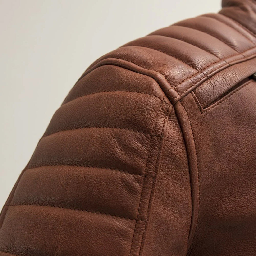 Sentinel Men’s Motorcycle Leather Jacket | Columbus Leather USA