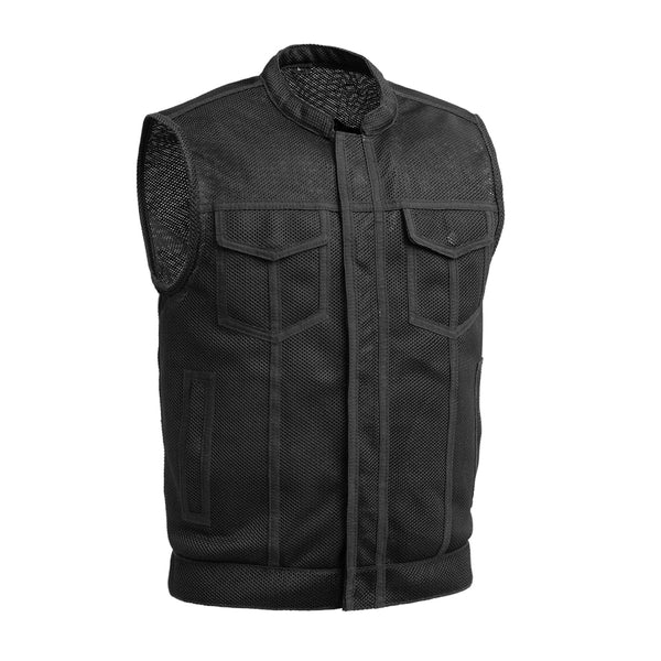 Speedmaster Moto Mesh Men’s Motorcycle Vest | Columbus Leather USA