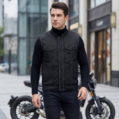 Speedmaster Moto Mesh Men’s Motorcycle Vest | Columbus Leather USA