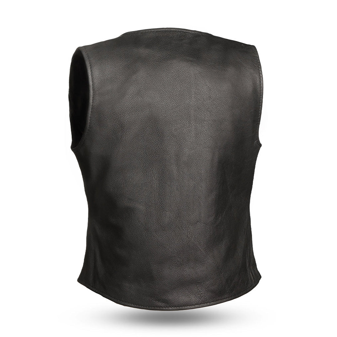 Storm Queen – Women’s Motorcycle Leather Vest | Columbus Leather USA