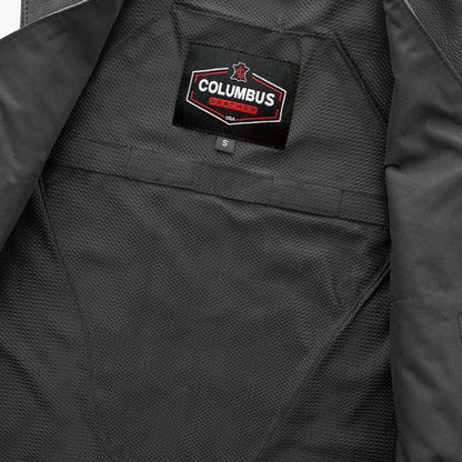 Trail Boss Men’s Western Style Motorcycle Leather Vest | Columbus Leather USA